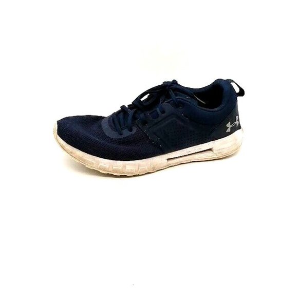 Under Armour Mens Sneakers Hovr Navy Blue Padded Logo Lace Up Shoe Round Toe 12‎ - Picture 1 of 11